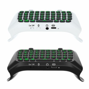 ワイヤレスキーボードコントローラミニチャットパッドメッセージゲームキーボードキーパッド内蔵スピーカーオーディオジャック付きチャッ