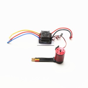 防水 3660 ブラシレスモーター 2600kv/3100kv/3800kv/4200kv 80a ブラシレス Esc と互換性トラクサス Wltoys Rc カー 1/8/1/10 タミヤ