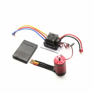 3660 ブラシレスモーター 2600kv/3100kv/3800kv/4200kv 80a ブラシレス Esc プログラミングカードと互換性トラクサス Wltoys Rc カー 1/8