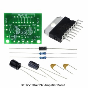 Tda7297 パワー アンプ ボード DC 12v デジタル パワー アンプ 2.0 キット 2 チャンネル Diy オーディオ パワー アンプ ボード