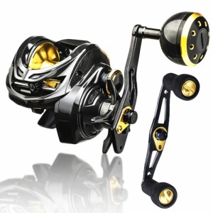 釣り Baitcasting リール釣りリール最大ドラッグ 16 キロ 6 + 1BB 金属ボールグリップ海水リール TDC3000R 釣りコイルドラッグリール