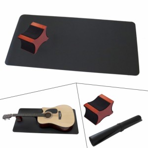 1セット多機能2-in-1ギターネックレストソフト表面保護パッドセット楽器ケアツール