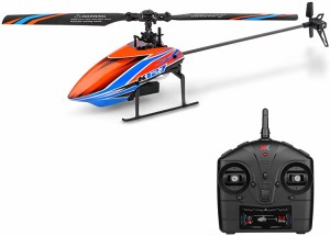 Wltoys Xk K127リモートコントロールヘリコプター4チャンネルRc航空機、6軸ジャイロ高度ホールド1つのキー離着陸子供や初心者のために簡