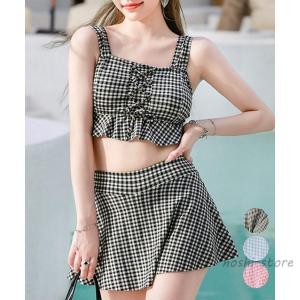 Bibiy 花柄フリルビスチェ 黒 Bibiy 花柄フリルビスチェ 黒