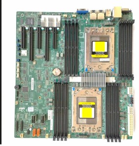 Supermicro H11DSi Socket SP3 Motherboard+AMD EPYC 7301 CPU 2個+CPUクーラー 2個付 セット 中古