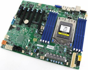 Supermicro H11SSL-i PCIE 3.0 Motherboard+AMD EPYC 7401P CPU 1個+CPUクーラー 1個付 セット 中古