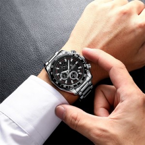2023新発腕時計 腕時計 メンズ クロノグラフ おしゃれ  ブランド クォーツク 人気 かっこいい 40代 30代 50代 20代 おしゃれ アナログ
