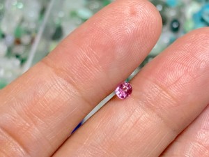 SR45 宝石質 桜ピンク ミャンマー産 天然 スピネル ルース 裸石 赤