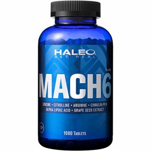 ハレオ HALEO サプリメント マッハ6 1080粒 06-00212 BCAAタブレット アミノ酸サプリメント パワーアップ 回復系 アルギニン シトルリン