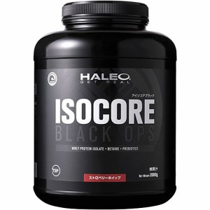 ハレオ HALEO サプリメント アイソコアブラック ストロベリー 0600045 WPI プロテイン プレミアムホエイプロテイン アイソレート