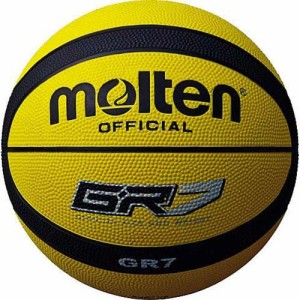 モルテン molten バスケットボール GR7 イエロー×ブラック BGR7 YK バスケ 一般 大学 高校