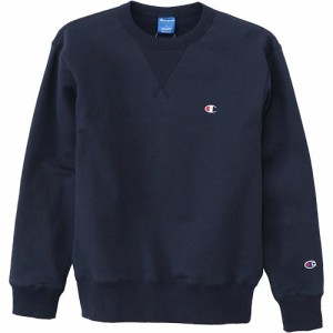 チャンピオン Champion メンズ レディース トレーナー クルーネックスウェットシャツ ネイビー C3-LS050 370 CREW NECK SWEATSHIRT 長袖