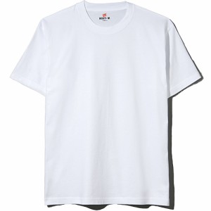 ヘインズ Hanes メンズ 半袖Tシャツ ビーフィー Tシャツ 2枚組 ホワイト H5180-2 010 BEEFY T-SHIRT カジュアル シンプル 白Tシャツ