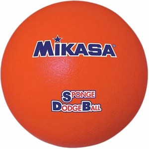 ミカサ MIKASA キッズ スポンジドッジボール  レッド STD-18 R 小学生用