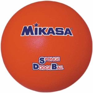 ミカサ MIKASA キッズ スポンジドッジボール  レッド STD-21 R 小学生用