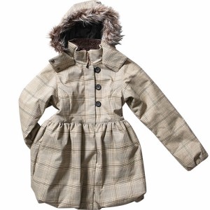 アールエスディー RSD キッズ コート バルーン ジャケット ベージュ REJ53202S 187 BALOON JACKET 子ども服 アウター チェック柄