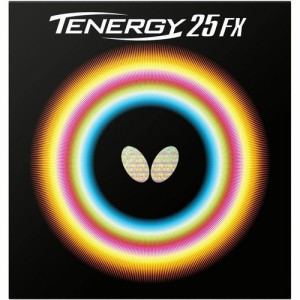 バタフライ Butterfly 卓球 ラバー テナジー25FX ブラック 5910 278 TENERGY 25 FX 卓球ラバー ハイテンション裏ラバー 卓球用品