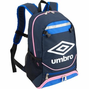 アンブロ umbro キッズ サッカー デイパック フットボール バックパック ネイビー×ピンク UJS1200J NPK desp5 リュック バッグ