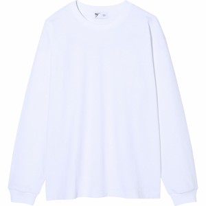 ニュートラルワークス NEUTRALWORKS． メンズ レディース 長袖Tシャツ MXP ミディアムドライジャージーロングスリーブクルー ホワイト