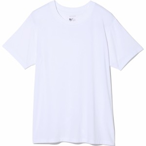 ニュートラルワークス NEUTRALWORKS． メンズ 半袖Tシャツ MXP エヌスキンデオショートスリーブクルー ホワイト KS32163 W NSD SHORT