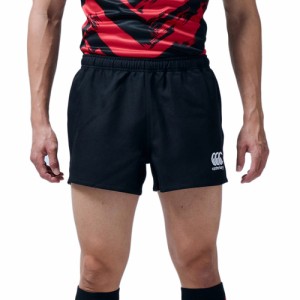 カンタベリー CANTERBURY メンズ ラグビーウェア パンツ ラグビーショーツ ワイド ブラック RG22160 19 RUGBY SHORTS WIDE