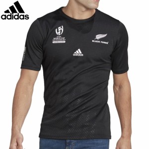 アディダス adidas メンズ レディース ラグビーウェア シャツ M オールブラックス BF ホーム RWC ジャージー ブラック/ホワイト SX898