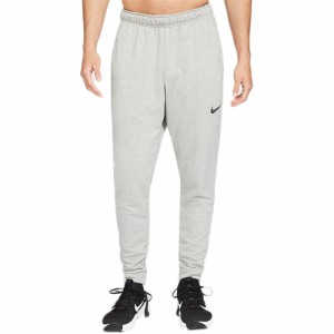 ナイキ NIKE メンズ トレーニングウェア ロングパンツ DRI-FIT テーパード フリース パンツ ダークグレーヘザー/ブラック CZ6380 063