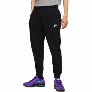 ナイキ NIKE メンズ トレーニングウェア ロングパンツ クラブ フレンチテリー ジョガー ブラック/ブラック/ホワイト BV2680 010