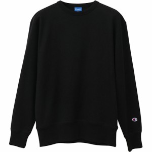 チャンピオン Champion メンズ レディース チームクルーネックスウェットシャツ ブラック C3-PS060 090 TEAM CREW NECK SWEATSHIRT