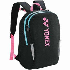 ヨネックス YONEX テニス ファングッズ バッグ ジュニアバックパック ブラック/ピンク BAG2389 181 リュックサック 鞄 かばん
