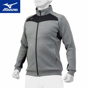 ミズノ MIZUNO メンズ レディース ミズノプロ テックスウェットジャケット グレー杢 12JC2R03 06 長袖 ジャケット アウター