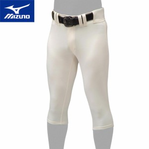 ミズノ MIZUNO メンズ レディース 野球ウェア 練習用パンツ ストレッチパンツ ショートフィットタイプ アイボリー 12JD0F48 48