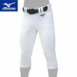 ミズノ MIZUNO キッズ 野球ウェア 練習用パンツ グローバルエリート ストレッチパンツ ショートフィットタイプ ホワイト 12JD0F85 01