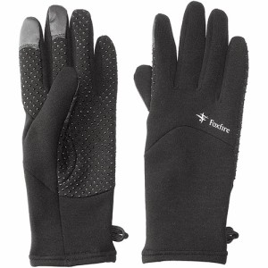 フォックスファイヤー Foxfire メンズ レディース グローブ パワーストレッチグラブ ブラック 5420047 025 POWER STRETCH Gloves 手袋