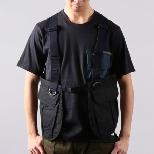 フォックスファイヤー Foxfire メンズ アルフラックス タックルベスト ネイビー 6210016 046 Alflux Tackle Vest 釣り アウトドアウェア