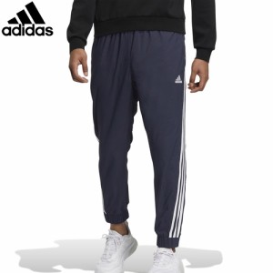 アディダス adidas メンズ トレーニングウェア ロングパンツ デニムルック ストレッチ トラックパンツ レジェンドインク/ホワイト BXF23