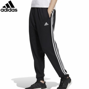 アディダス adidas メンズ トレーニングウェア ロングパンツ スリーストライプス ダブルニット カフヘム トラックパンツ