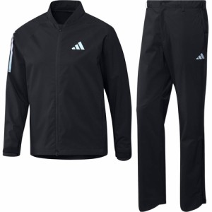 アディダスゴルフ adidas Golf メンズ ゴルフ レインウェア RAIN.RDY レインスーツ ブラック EAT92 雨具 カッパ ゴルフウェア