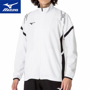 ミズノ MIZUNO メンズ レディース MCライン ウォームアップジャケット ホワイト 32MCA110 01 トレーニングウェア スポーツ