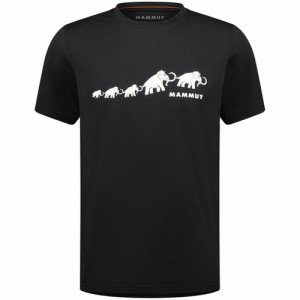 マムート MAMMUT メンズ QD ロゴプリント Tシャツ AF ブラックPRT3 1017-02012 00255 QD Logo Print T-Shirt AF アウトドア キャンプ