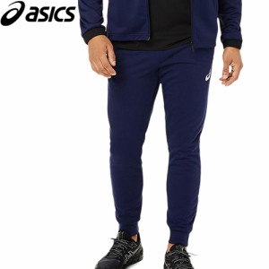 アシックス asics メンズ トレーニングウェア ロングパンツ スウェットパンツ スリム裾ボタン ピーコート 2031C713 400 スウェット