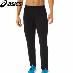 アシックス asics メンズ トレーニングウェア ロングパンツ HEX グラフィック ドライ ニット パンツ Pブラック×アイランドブルー