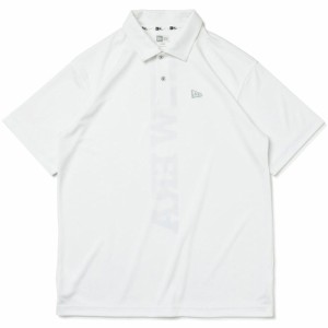 ニューエラゴルフ NEW ERA GOLF メンズ ゴルフウェア 半袖シャツ 半袖 鹿の子 ポロシャツ Dot ホワイト 13516932 ゴルフ ウェア