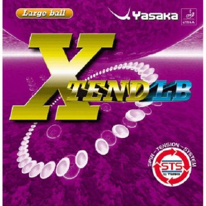 ヤサカ Yasaka 卓球 ラバー エクステンドLB アカ B65 20 卓球ラバー 赤 卓球用品 表ソフト