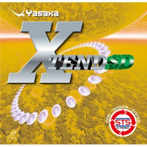 ヤサカ Yasaka 卓球 ラバー エクステンド SD クロ B46 90 YSK 卓球ラバー 表ソフト 黒