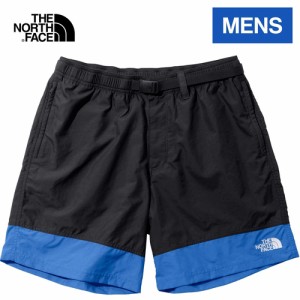 ザ・ノース・フェイス ノースフェイス メンズ パンツ ヌプシショーツ ブラック/ブルー NB42334 KS Nuptse Short お得 ショートパンツ