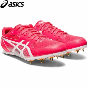 アシックス asics メンズ レディース 陸上 スパイク エフォート 13 ディーバピンク/ホワイト 1093A167 702 EFFORT 13 2023春夏モデル