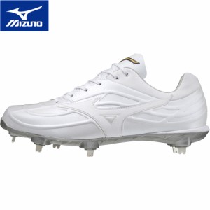 ミズノ MIZUNO メンズ レディース 野球 スパイク ライトレボプロ KL ホワイト×ホワイト 11GM2101 01 LIGHTREVOPRO KL 21AW