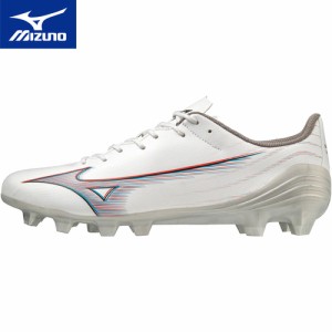 ミズノ MIZUNO メンズ レディース サッカー スパイク ミズノアルファ SELECT ホワイト×レッド×ブルー P1GA2365 09 サッカーシューズ