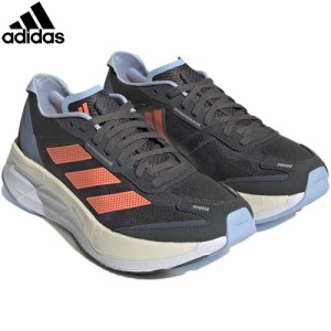 アディダス adidas レディース ランニングシューズ アディゼロ ボストン 11 W グレーシックス/コーラル LWE90 HQ3698 ADIZERO BOSTON 11